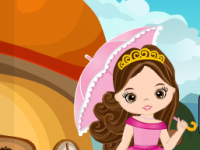 Cute Princess Escape From Fantasy House