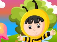 Cute Bee Girl Rescue