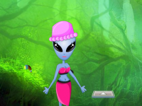 Escape Of Extraterrestrial Girl Escape