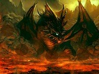 Escape from Fire Dragon Landscape